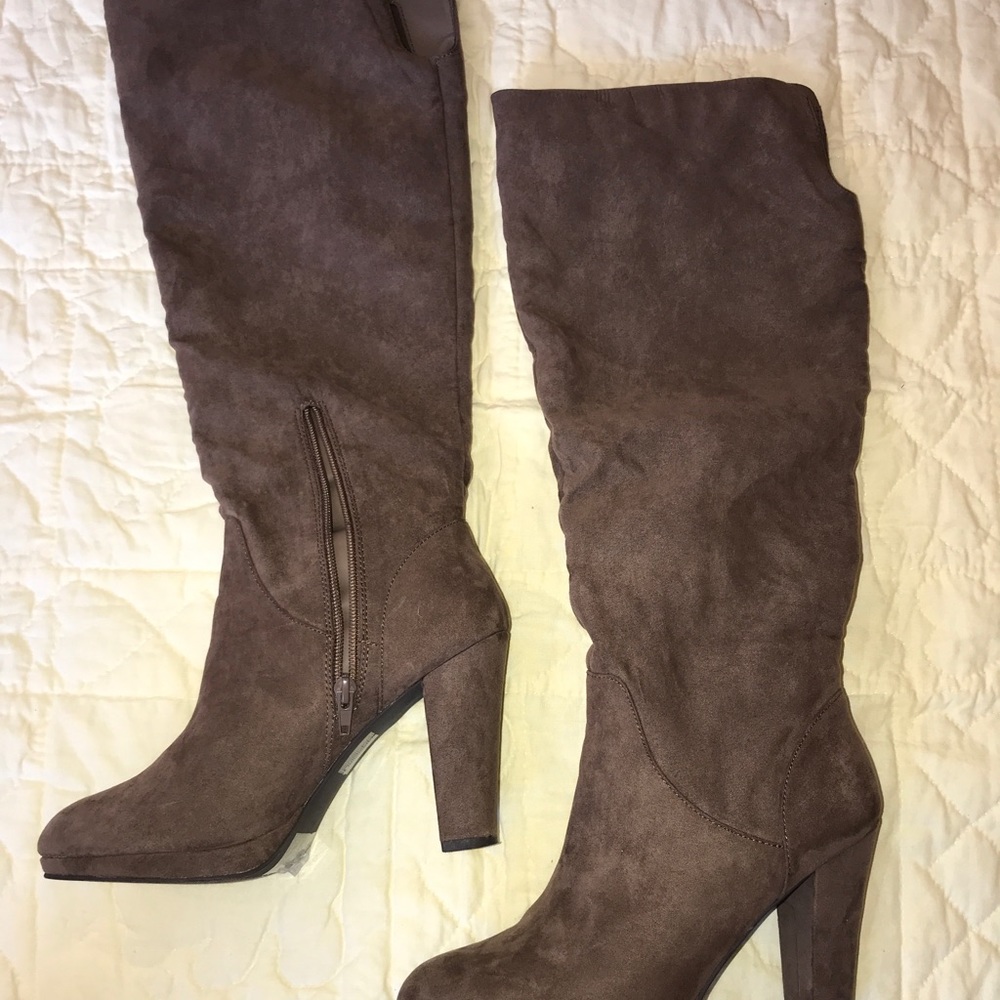 Knee high boots